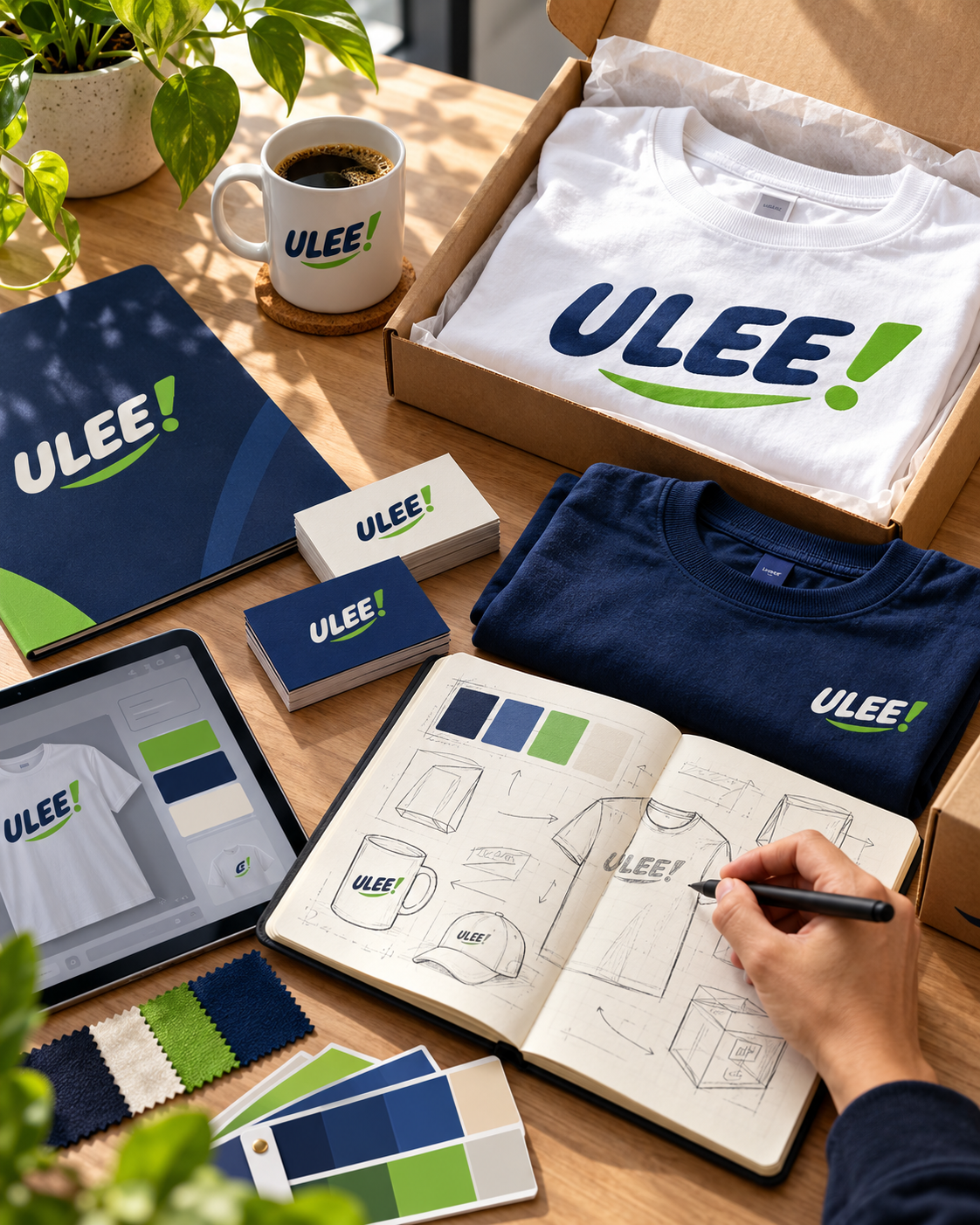 Criação, personalização e produtos oficiais Ulee